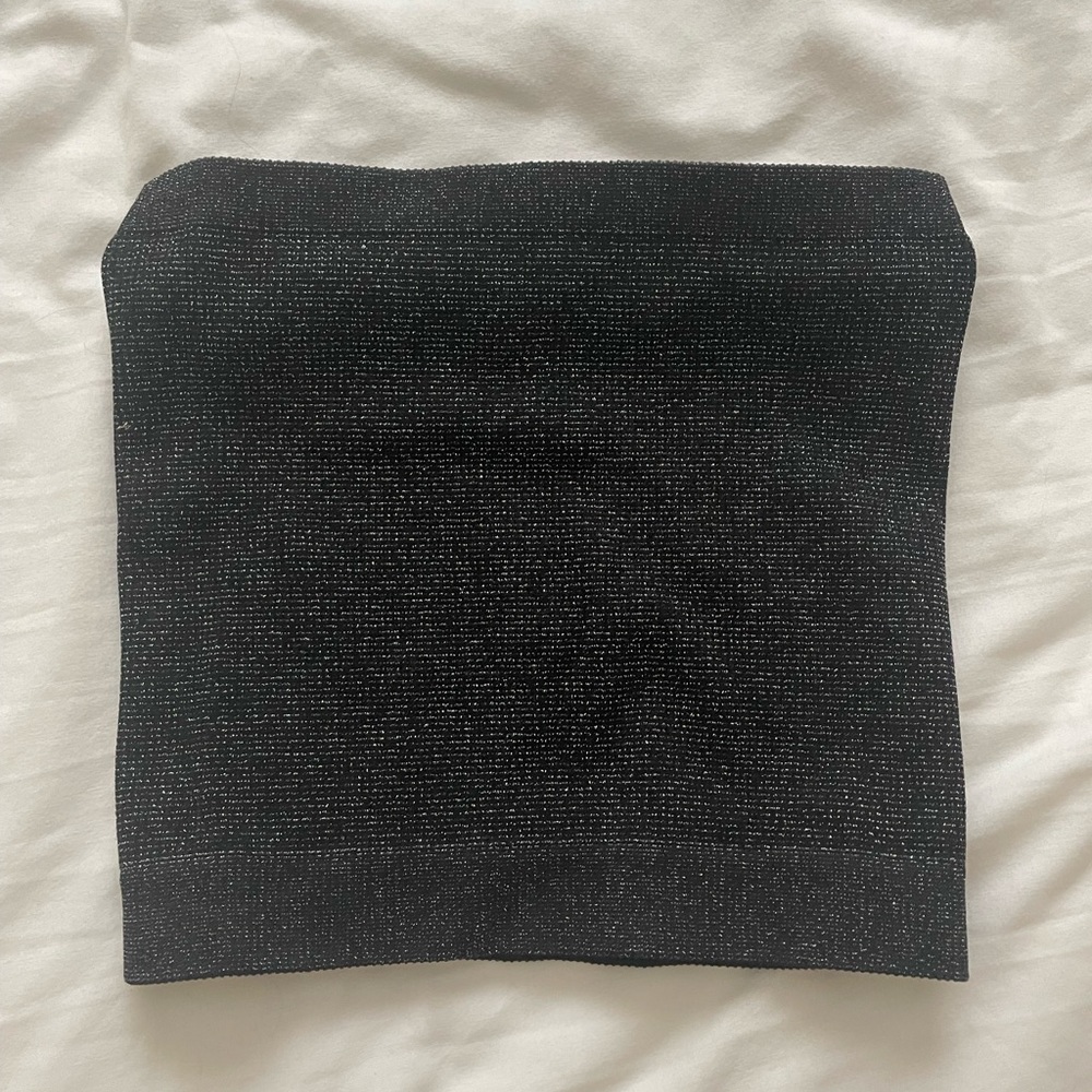 Shimmery Urban Outfitters tube top